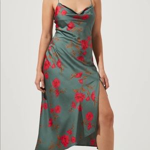 ASTR the Label Gaia Midi Dress